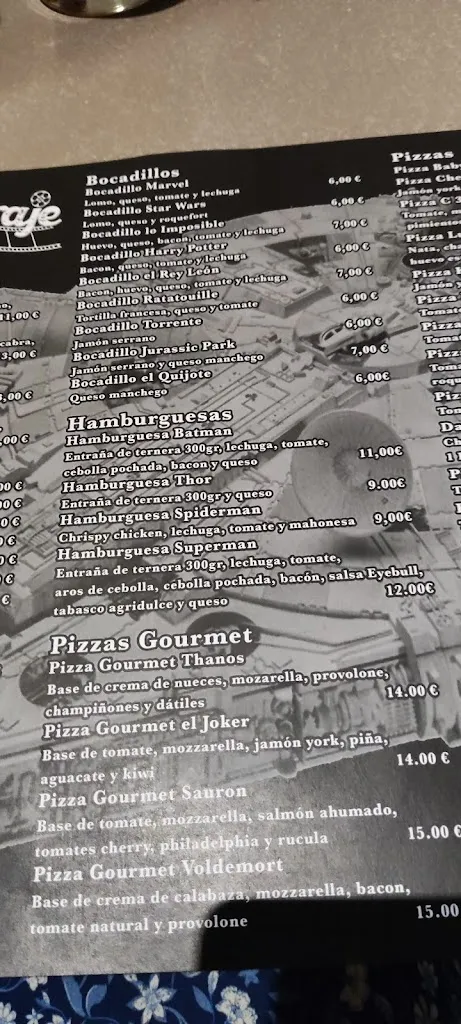 Menu_Restaurante Kortometraje_Churriana de la Vega_image_2