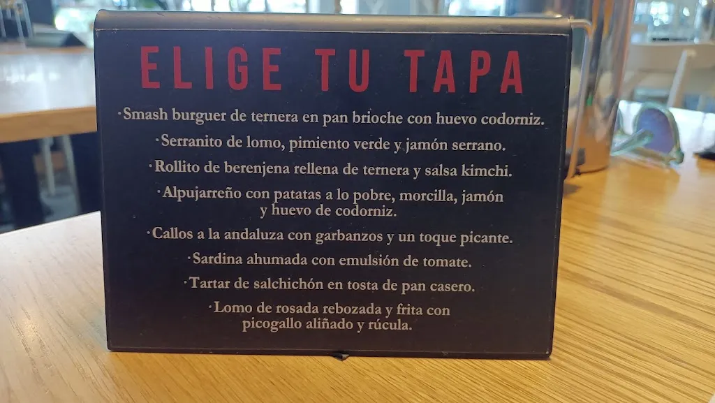 Menu_Bar restaurante La Compañía _Churriana de la Vega_immagine_2