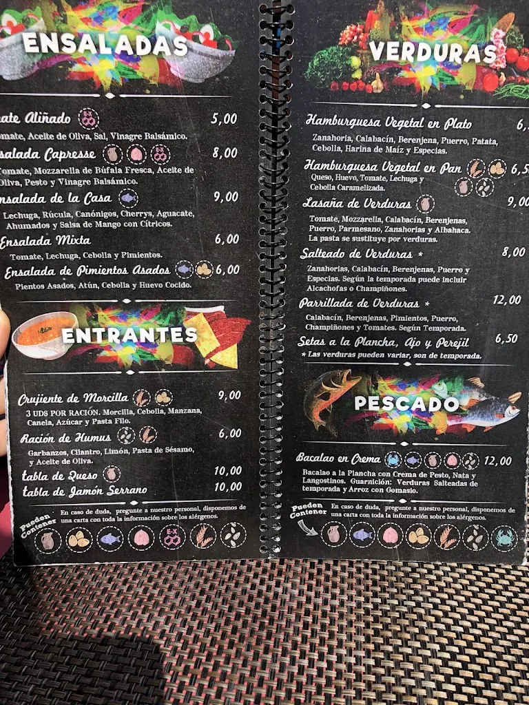 Menu_Restaurante Los Nogales_Churriana de la Vega_image_1