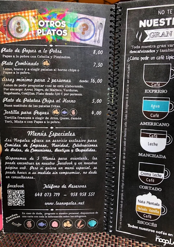 Menu_Restaurante Los Nogales_Churriana de la Vega_image_4