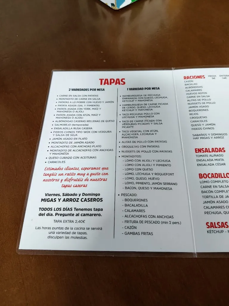 Menu_La Taberna De Fany_Churriana de la Vega_image_3