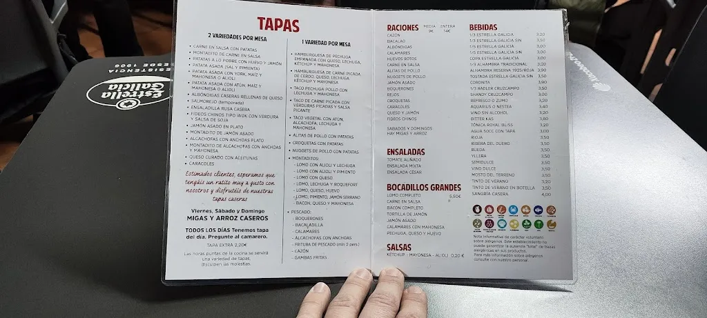 Menu_La Taberna De Fany_Churriana de la Vega_image_4