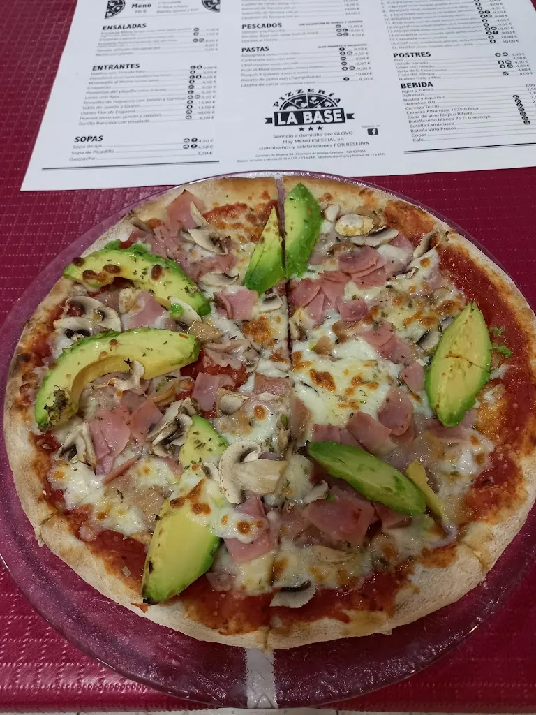 Menu_Pizzería La Base_Churriana de la Vega_immagine_2