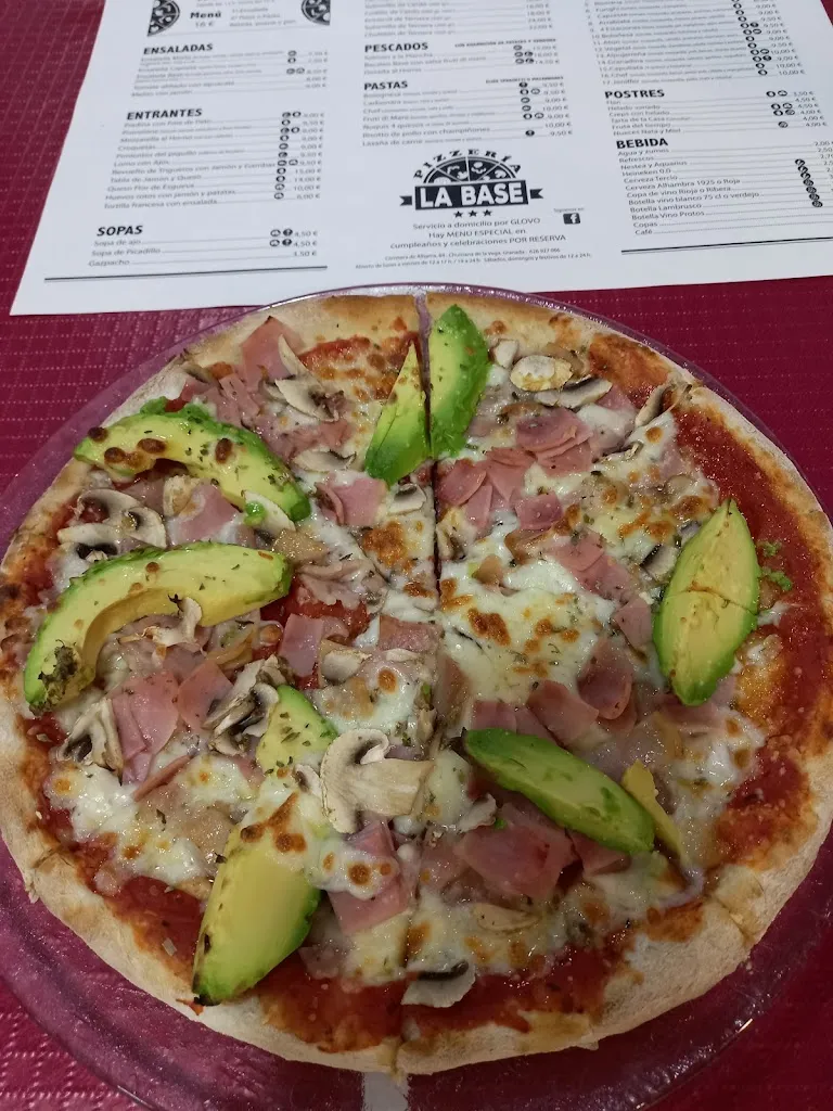 Menu_Pizzería La Base_Churriana de la Vega_immagine_3