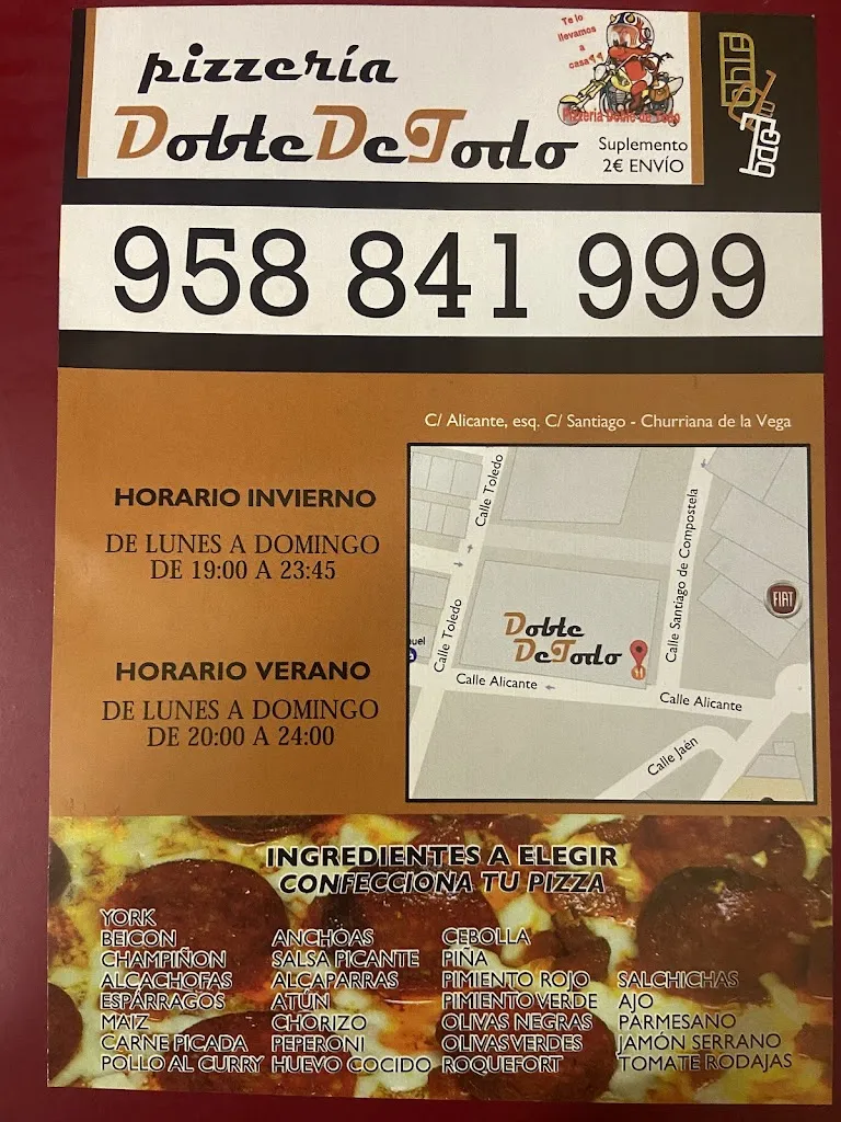 Menu_Pizzería Doble de Todo_Churriana de la Vega_image_3