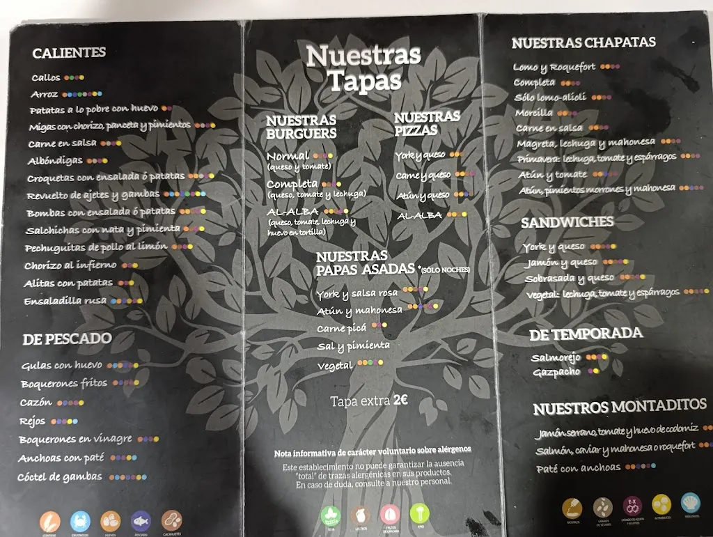 Menu_Al-Alba_Churriana de la Vega_immagine_3