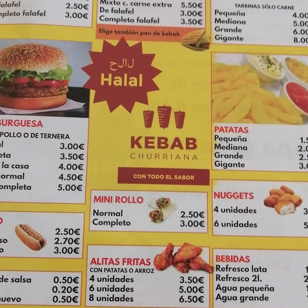 Menu_Restaurante Kebab Churriana_Churriana de la Vega_image_1