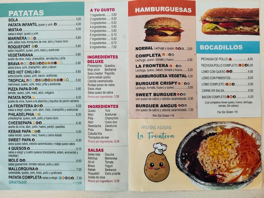 Menu_Papas asadas La Frontera_Churriana de la Vega_image_1
