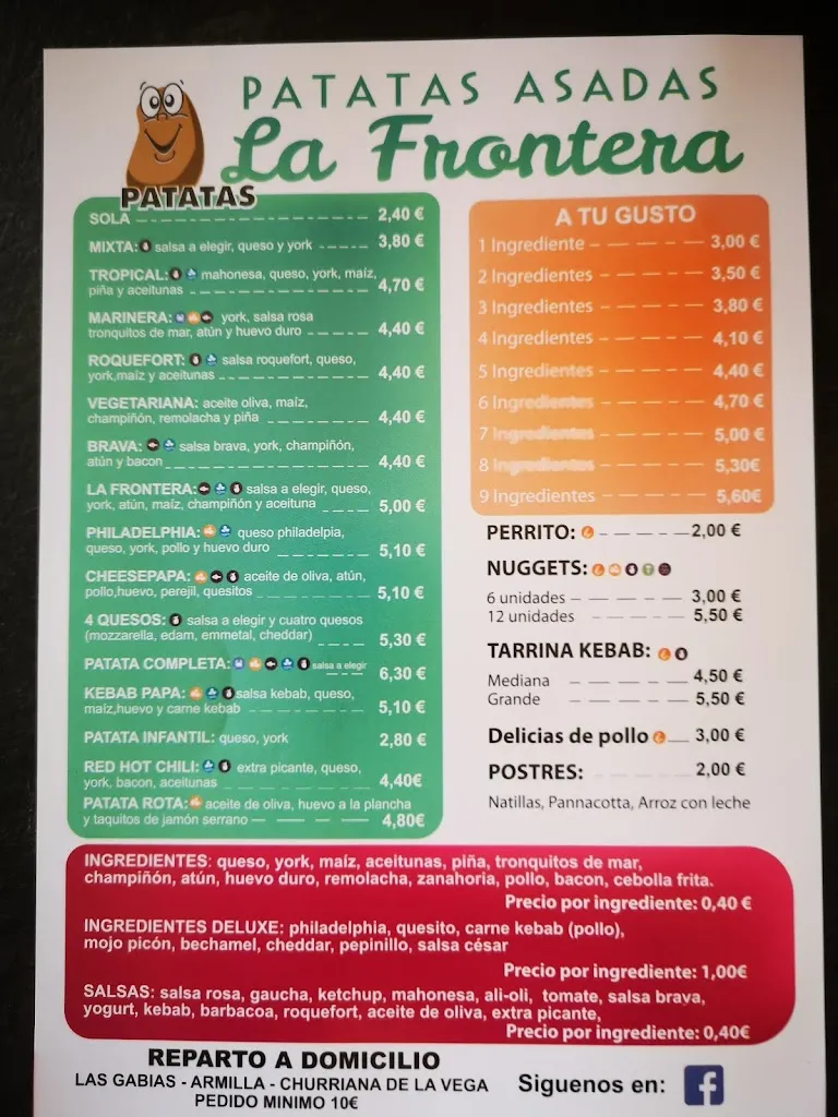 Menu_Papas asadas La Frontera_Churriana de la Vega_image_4