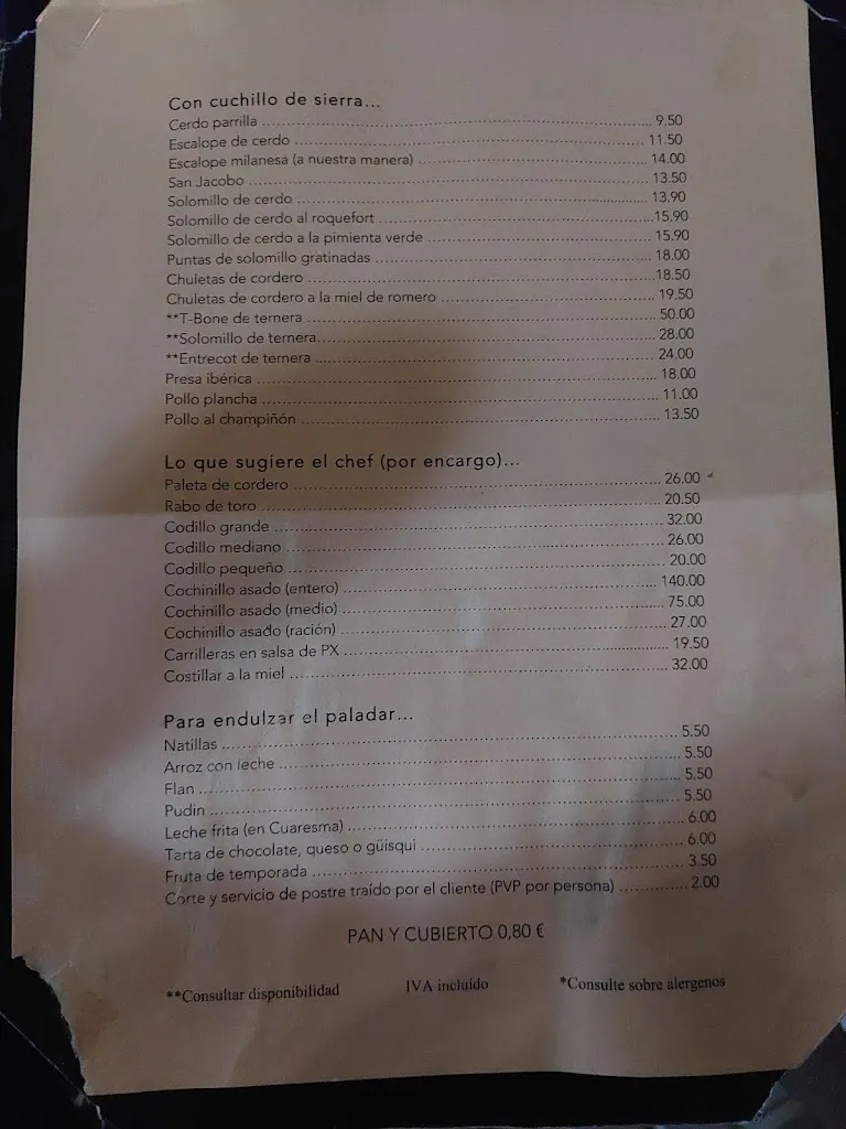 Menu_La Buhardilla_Dúrcal_image_4