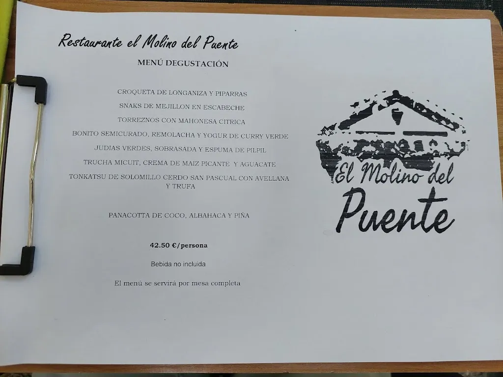 Menu_Restaurante El molino del Puente - Biodurcal_Dúrcal_image_4