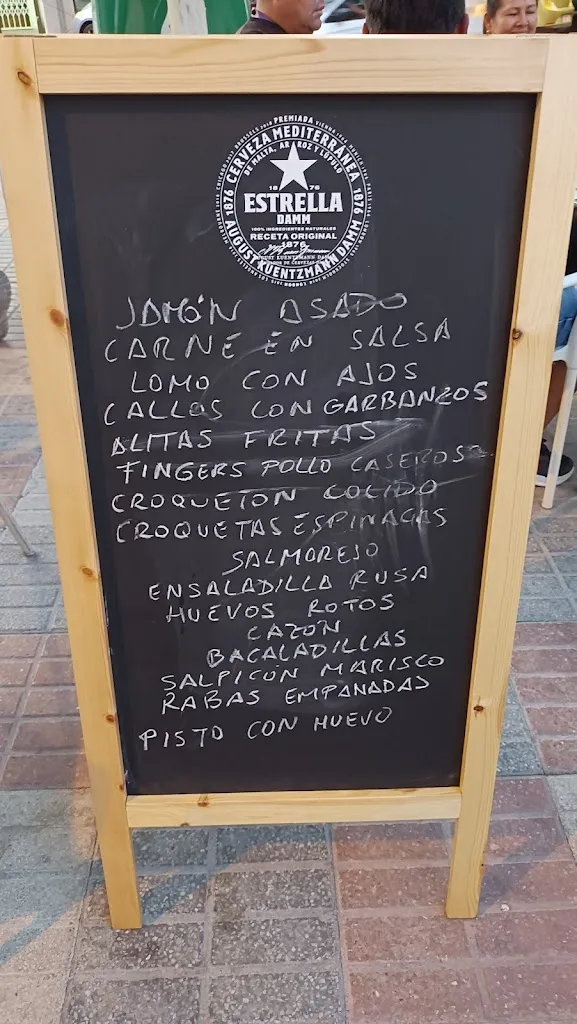 Menu_Bar La Plaza_Cúllar Vega_image_1