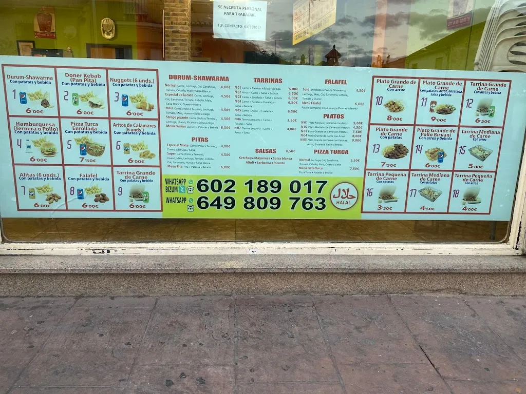 Menu_Alhambra kebab_Cúllar Vega_image_2