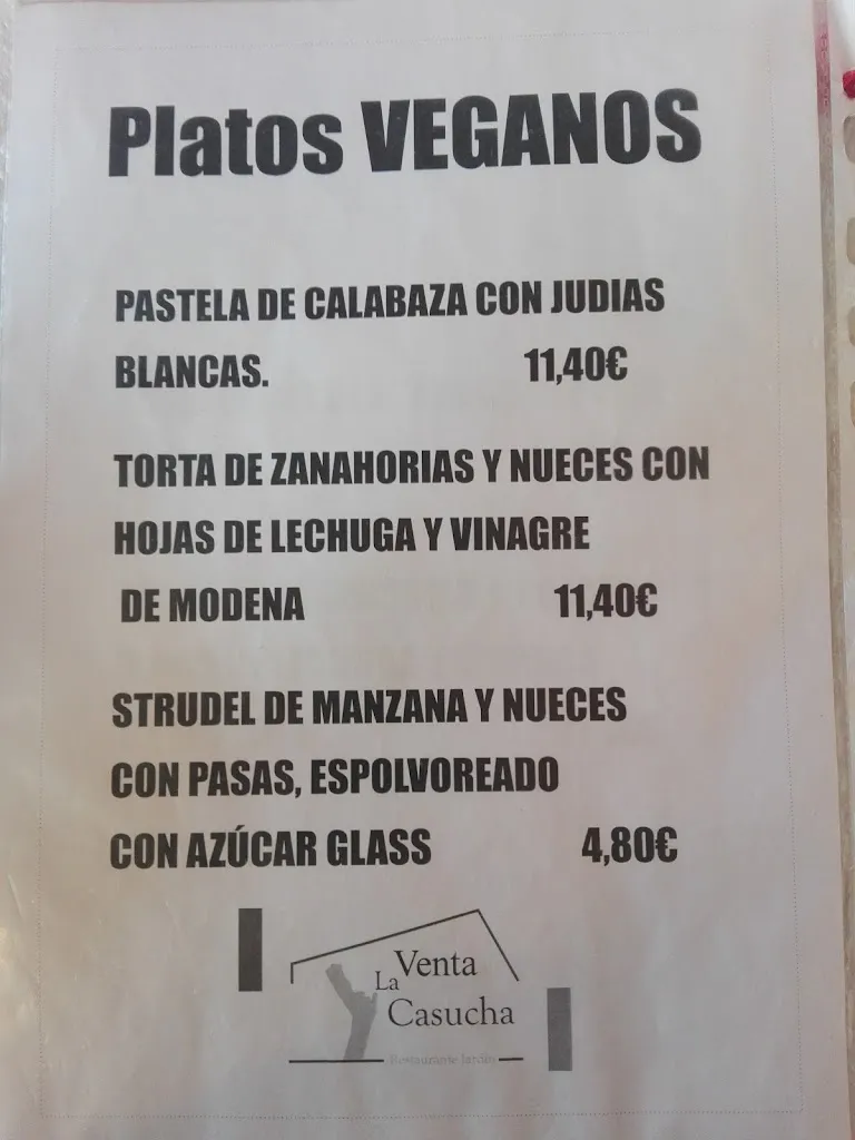 Menu_Venta La Casucha_Dílar_immagine_4