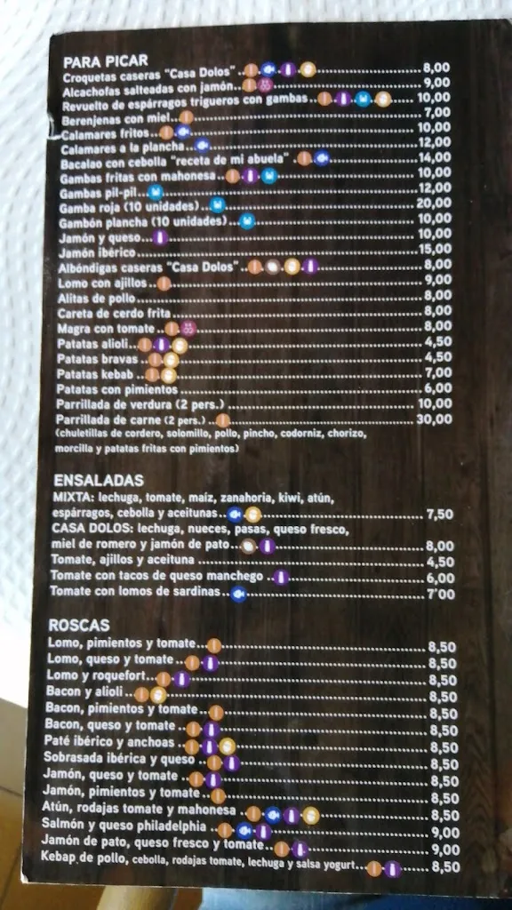 Menu_Casa dolos venta alegre_Cúllar_image_3