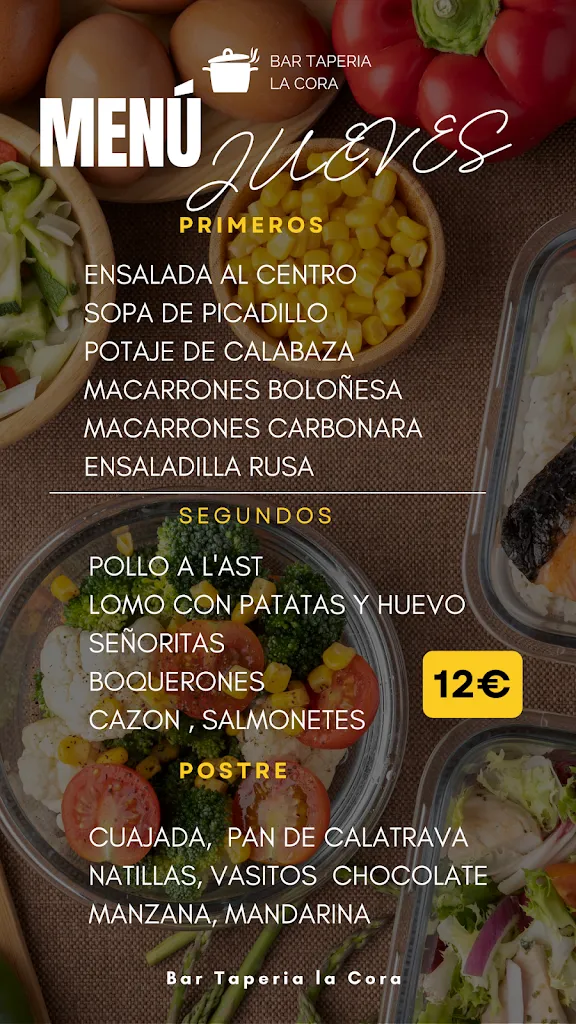 Menu_BAR TAPERIA LA CORA_Cúllar_image_1