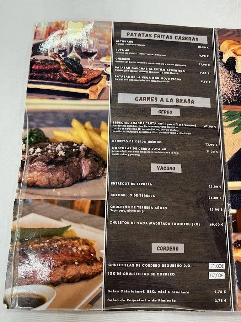 Menu_Venta del Peral - Área de Servicio_Cúllar_image_1