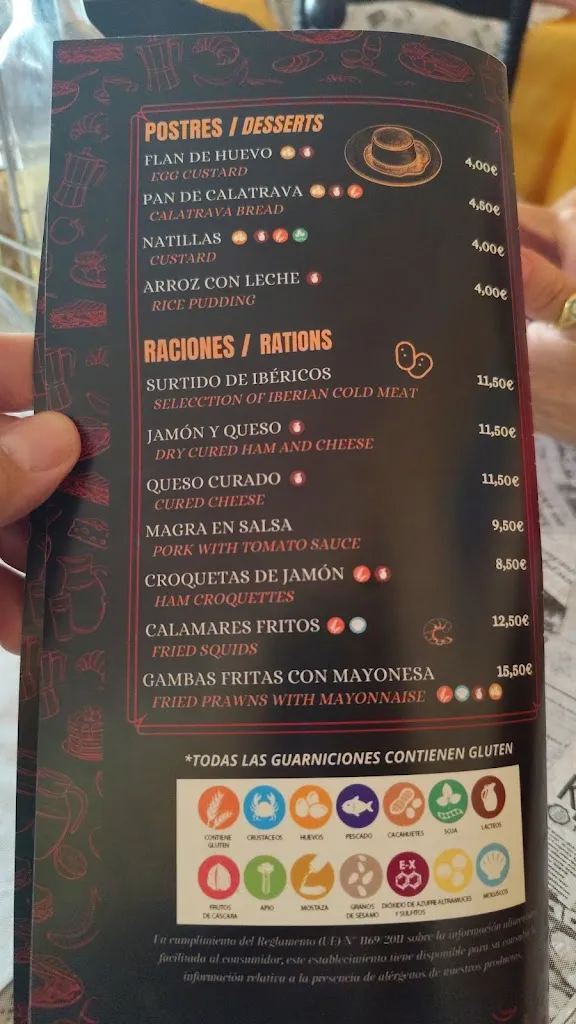 Menü_Los Pinetes_Cúllar_Bild_1