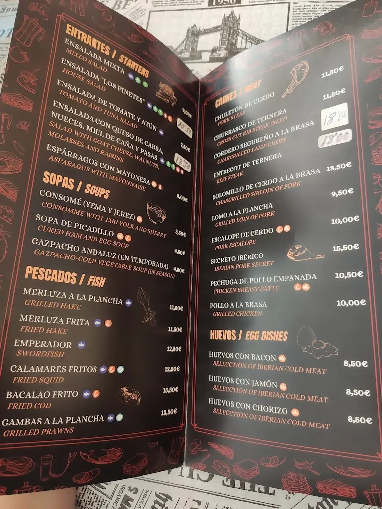 Menü_Los Pinetes_Cúllar_Bild_3