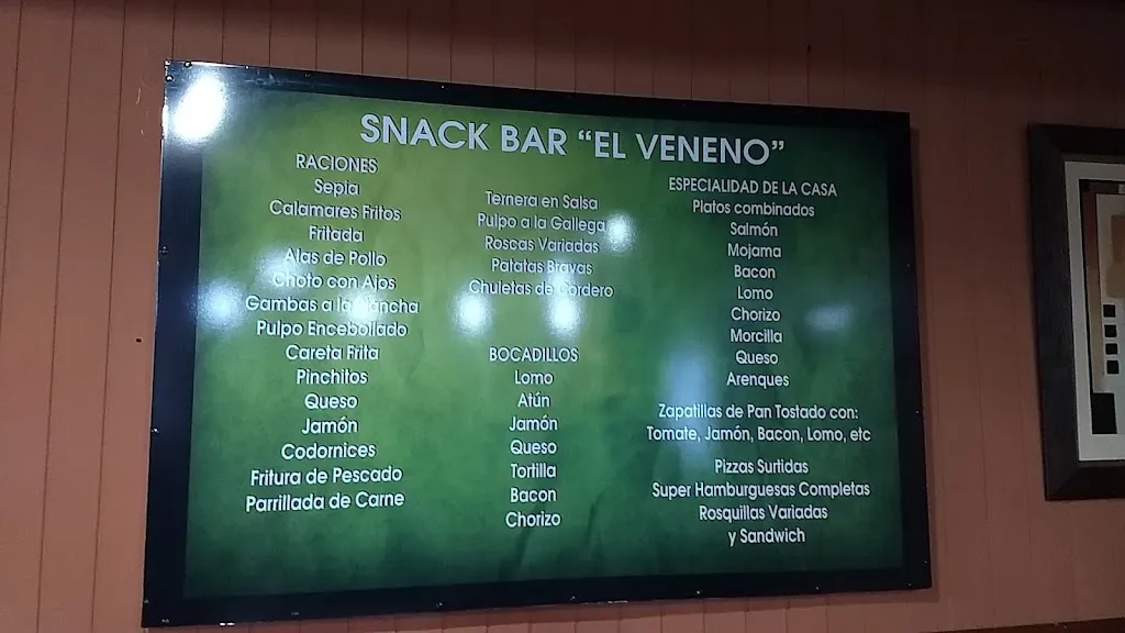 Menu_Bar El Veneno_Freila_image_4