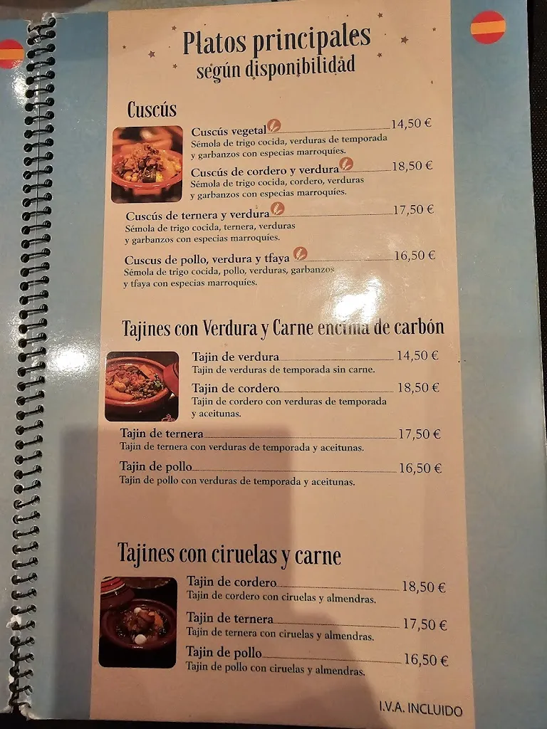 Menu_Restaurante Palacio Andaluz Almona_Granada_image_1