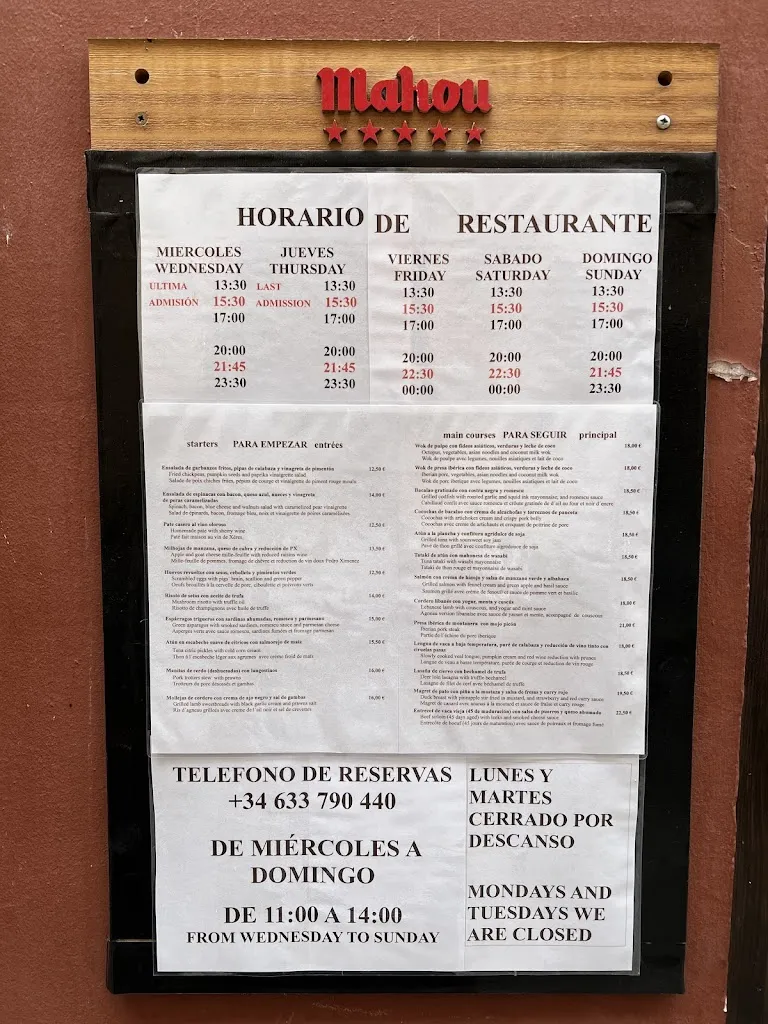 Menu_El Mercader_Granada_image_2