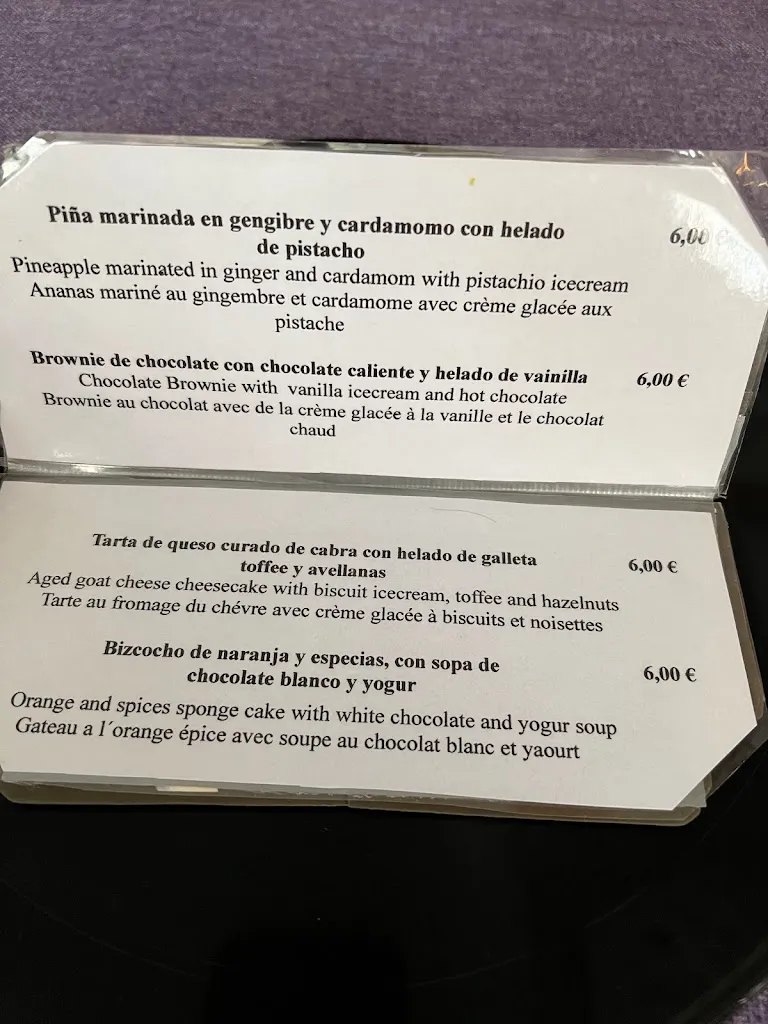 Menu_El Mercader_Granada_image_4