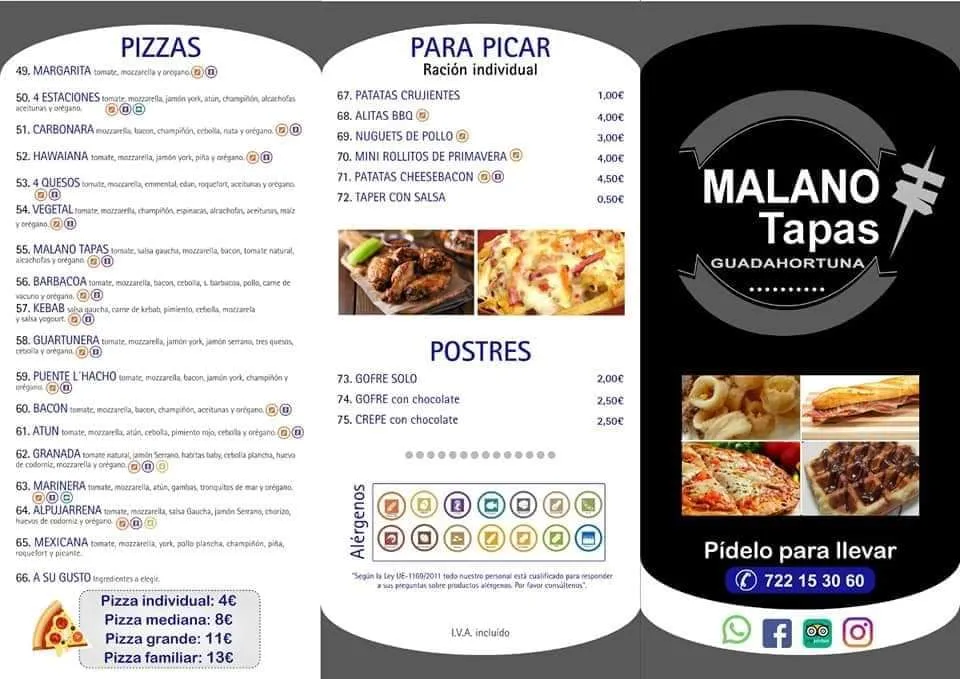Menu_Malano Tapas_Guadahortuna_image_2