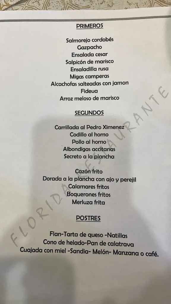 Menu_Restaurante Jose Florida_Guadix_image_1