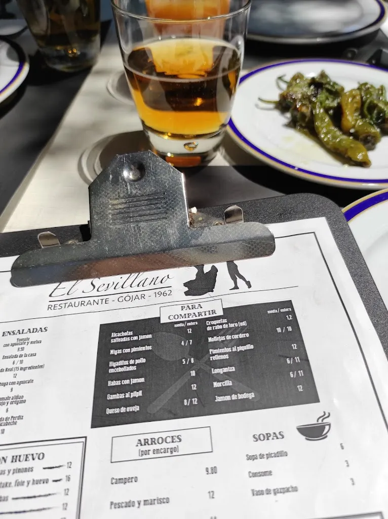 Menu_Restaurante el Sevillano Veleta Gójar_Gójar_image_2