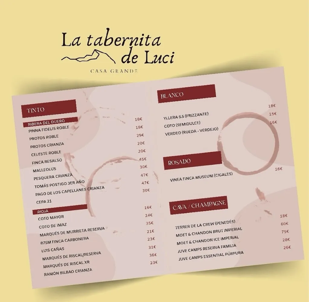 Menu_CASAGRANDE La tabernita de Luci_Gójar_image_2