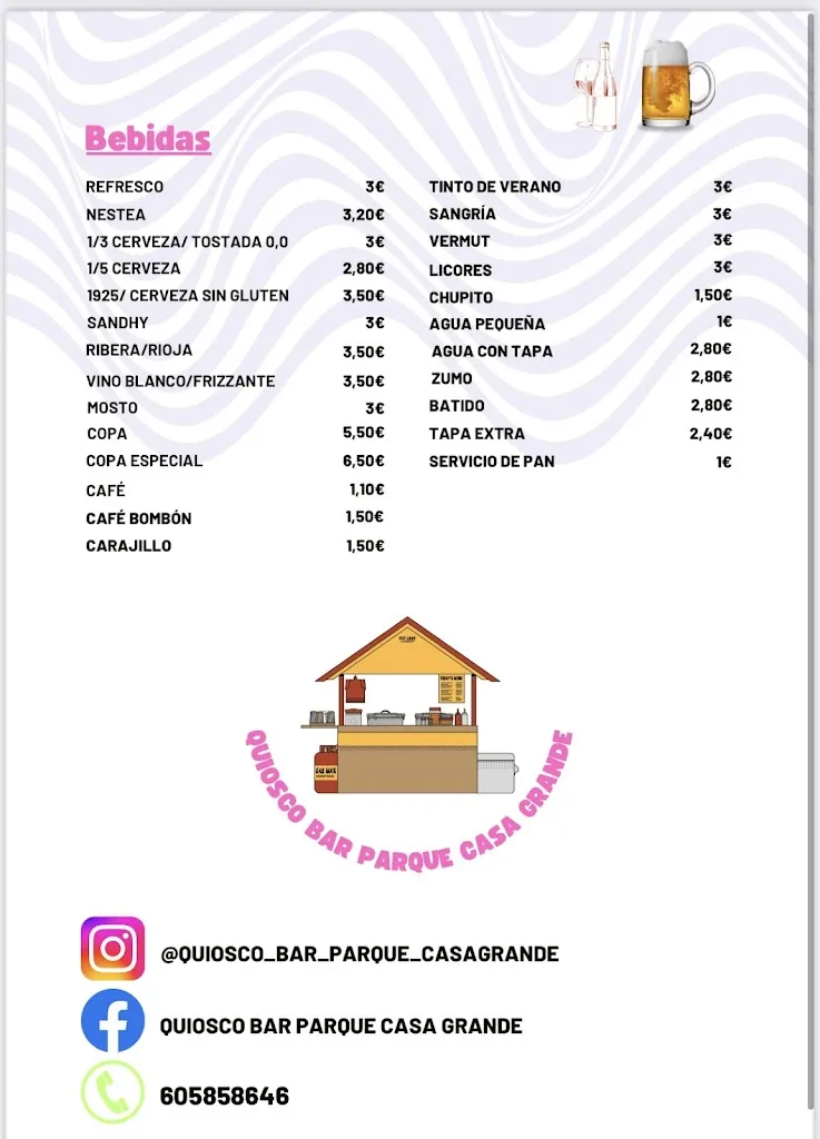 Menu_Quiosco Bar Parque Casa Grande_Gójar_image_3