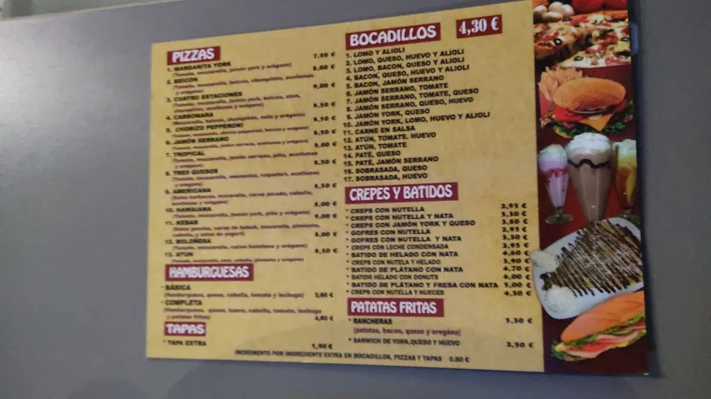 Menu_Cafetería LA BAMBA Gójar_Gójar_image_2