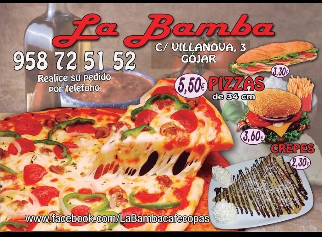 Menu_Cafetería LA BAMBA Gójar_Gójar_image_4