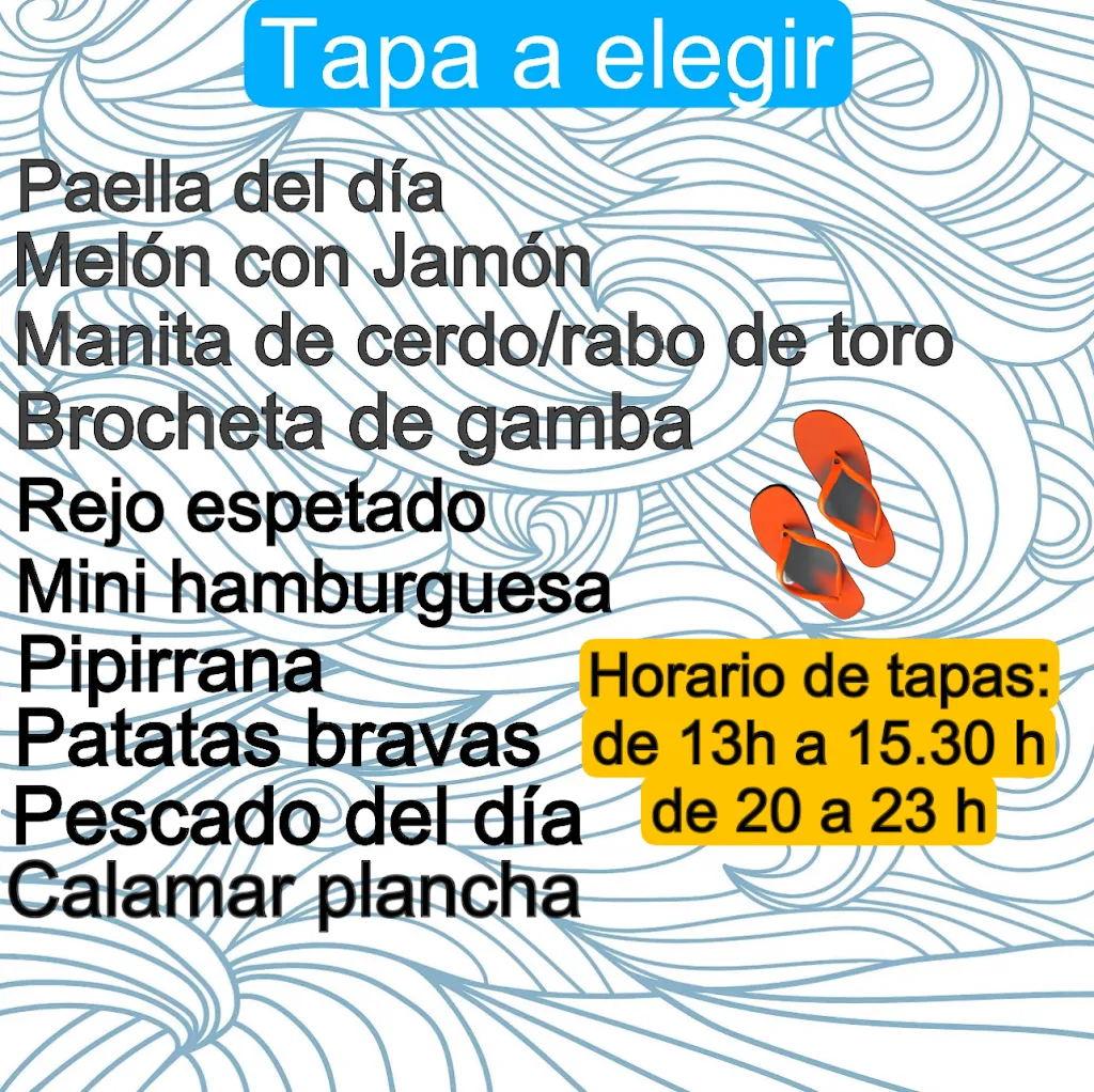 Menu_Las chanclas Playa-Castell_Gualchos_image_1