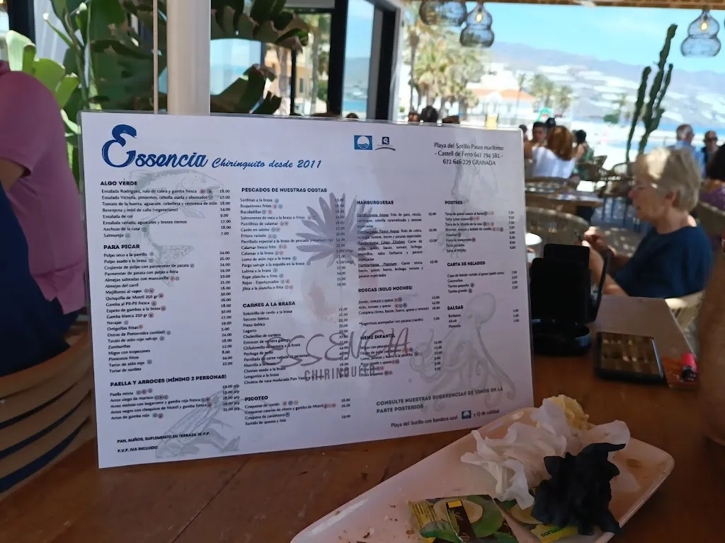 Menu_Essencia playa castell_Gualchos_image_1
