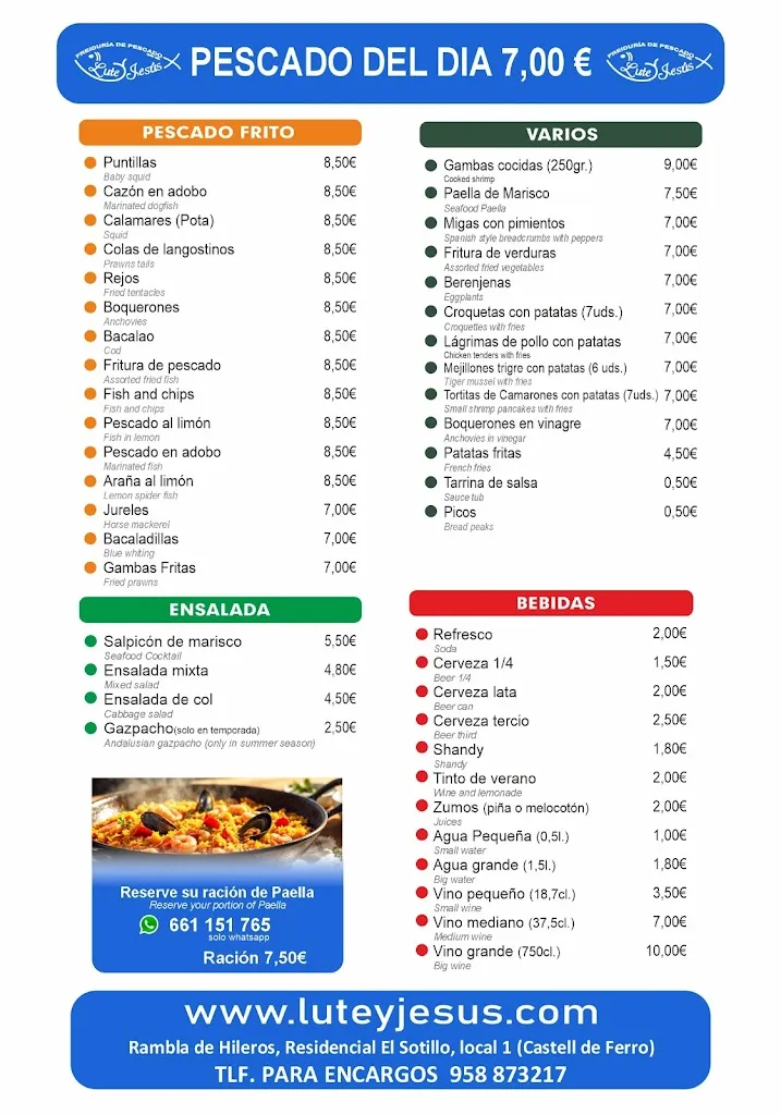 Menu_Freiduría Lute y Jesús Castell de Ferro_Gualchos_image_1