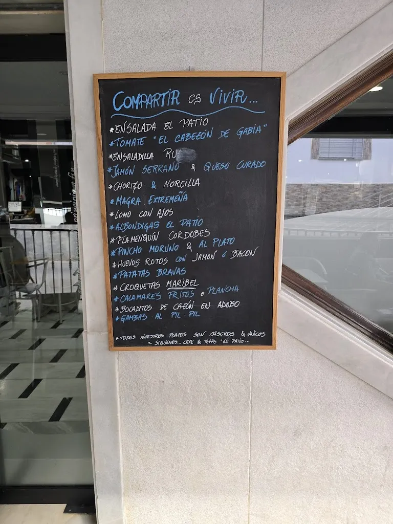 Menu_Cafe y Tapas EL PATIO Las Gabias Granada_Gabias Las_image_1