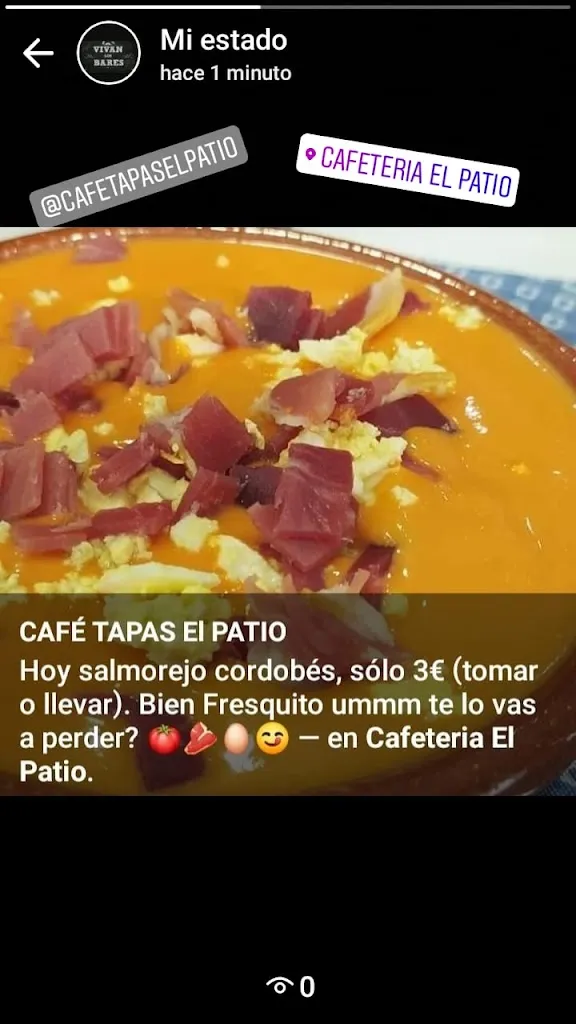 Menu_Cafe y Tapas EL PATIO Las Gabias Granada_Gabias Las_image_4