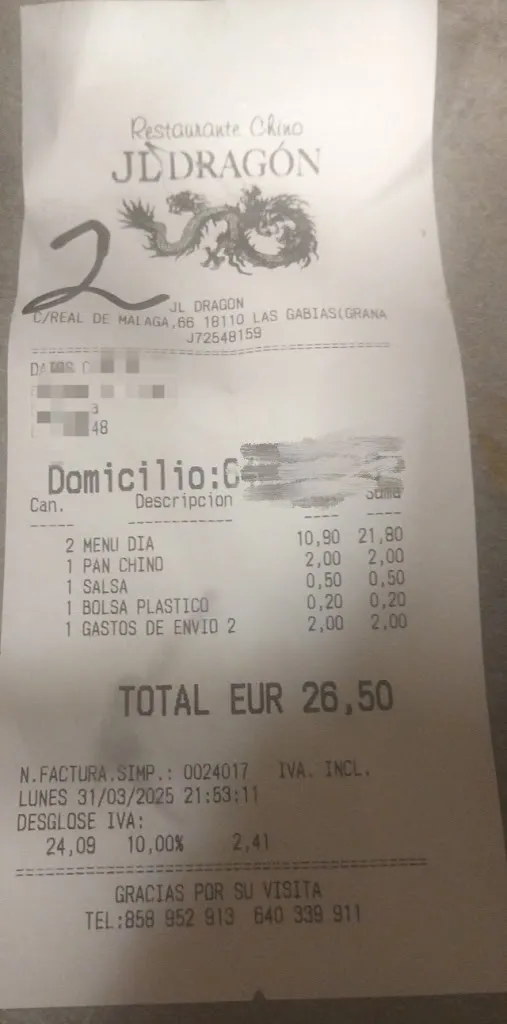 Patri Martínez_Restaurante Chino Las Gabias_Gabias Las_review