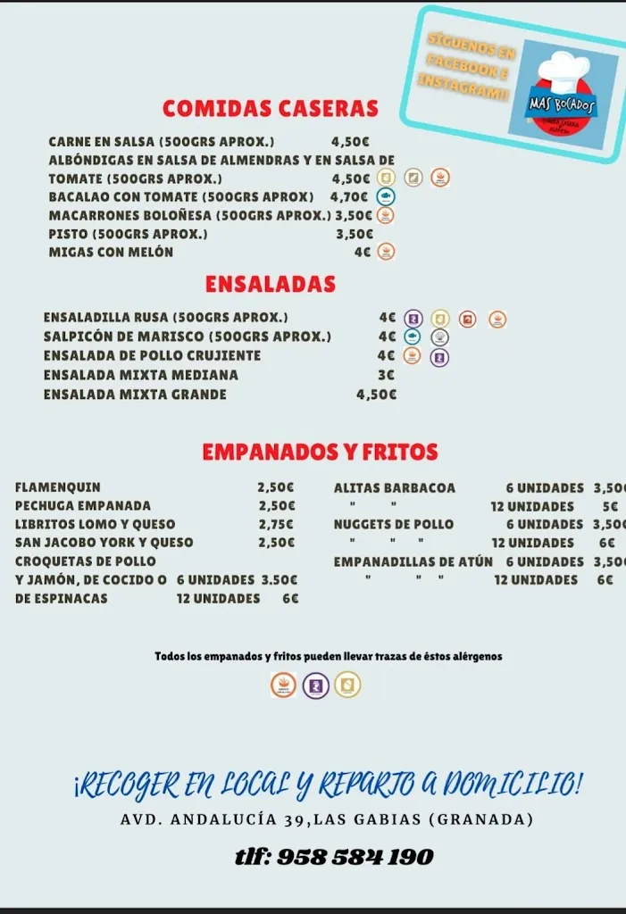 Menu_ASADERO Y COMIDAS CASERAS Más Bocados_Gabias Las_immagine_2