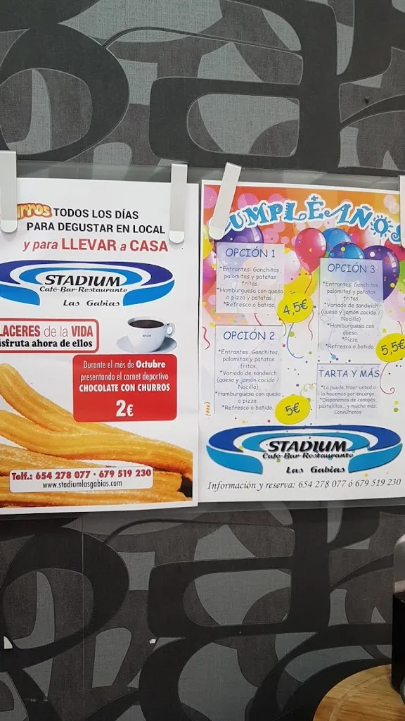 Menu_STADIUM Café-Bar-Restaurante Las Gabias_Gabias Las_image_1