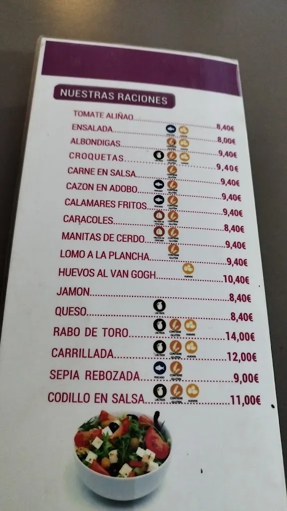 Menu_Cafetería Vincent Van Gogh_Gabias Las_image_1
