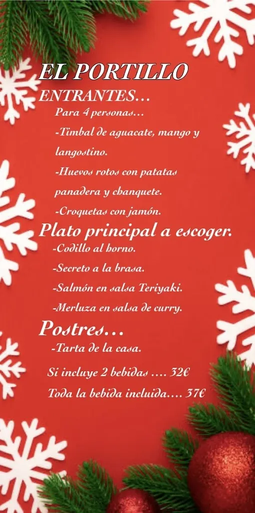 Menu_El Portillo_Huétor de Santillán_image_1