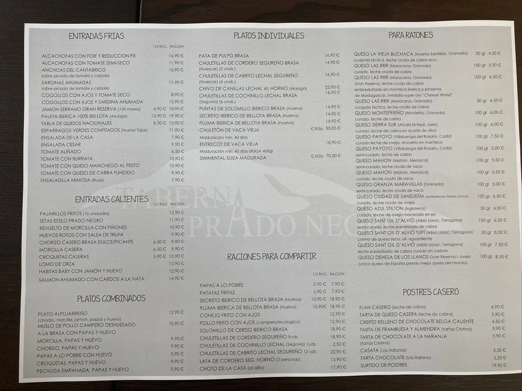 Menu_Taberna Prado Negro_Huétor de Santillán_image_2