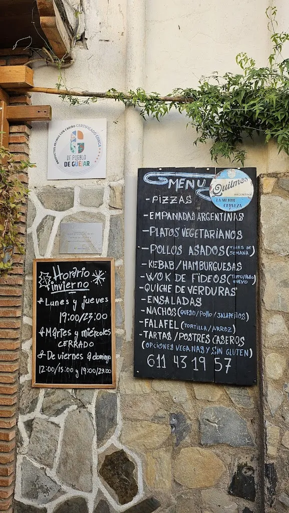 Menu_EL Rincón De Sole_Güejar Sierra_image_4