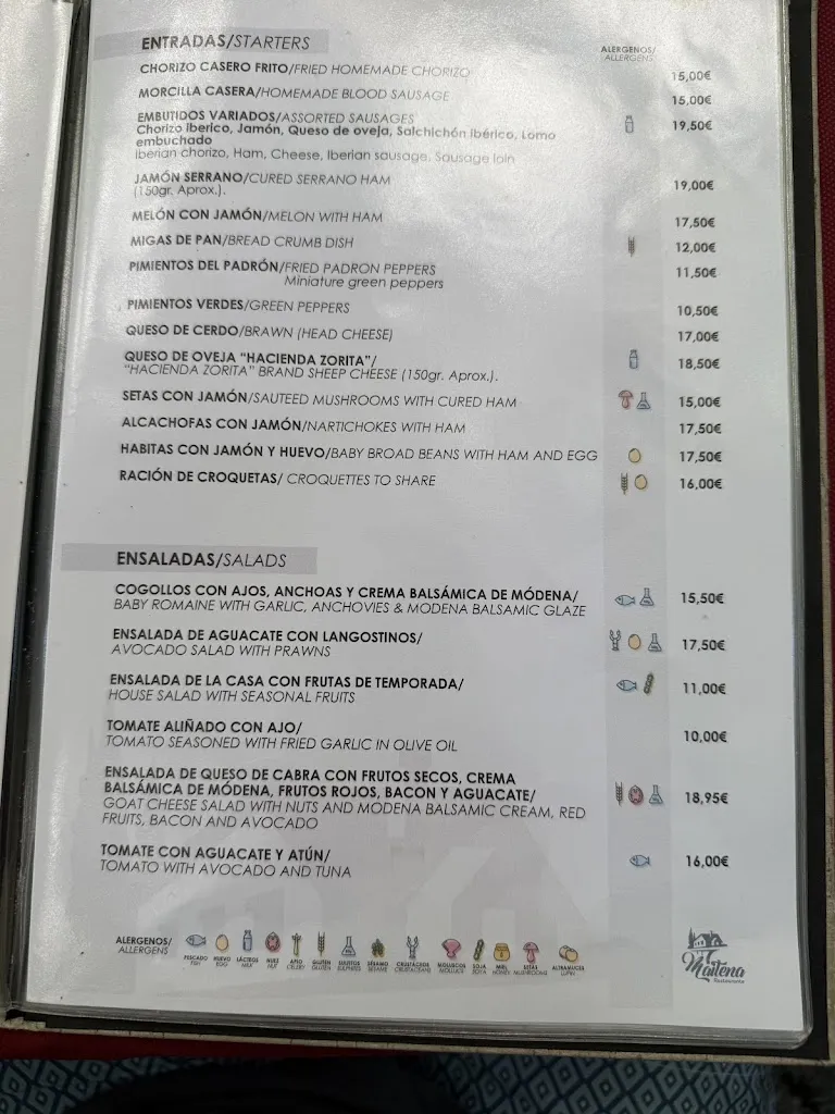 Menu_Restaurante Maitena_Güejar Sierra_image_3