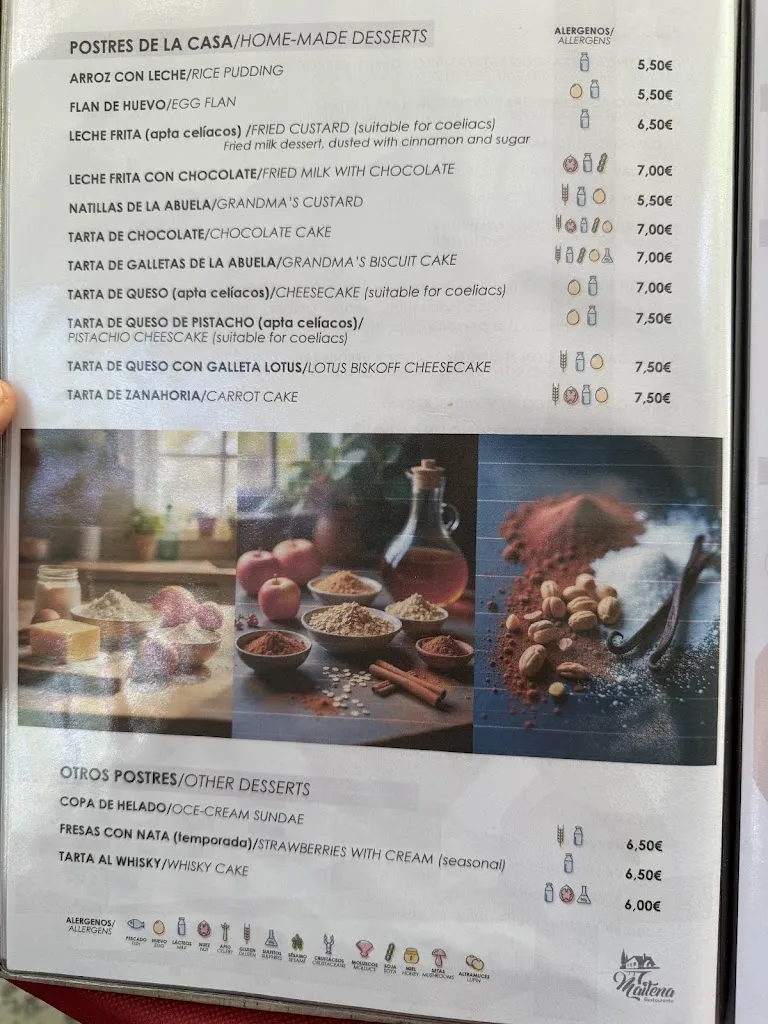 Menu_Restaurante Maitena_Güejar Sierra_image_4