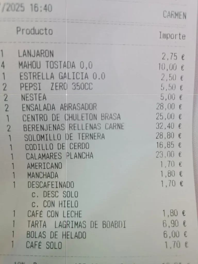 Menu_Restaurante Las Lomas Abrasador_Güejar Sierra_image_2