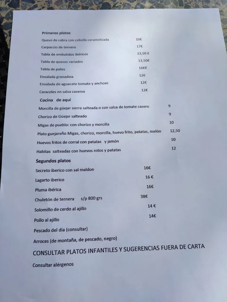 Menu_Restaurante y Eventos La Era_Güejar Sierra_image_1